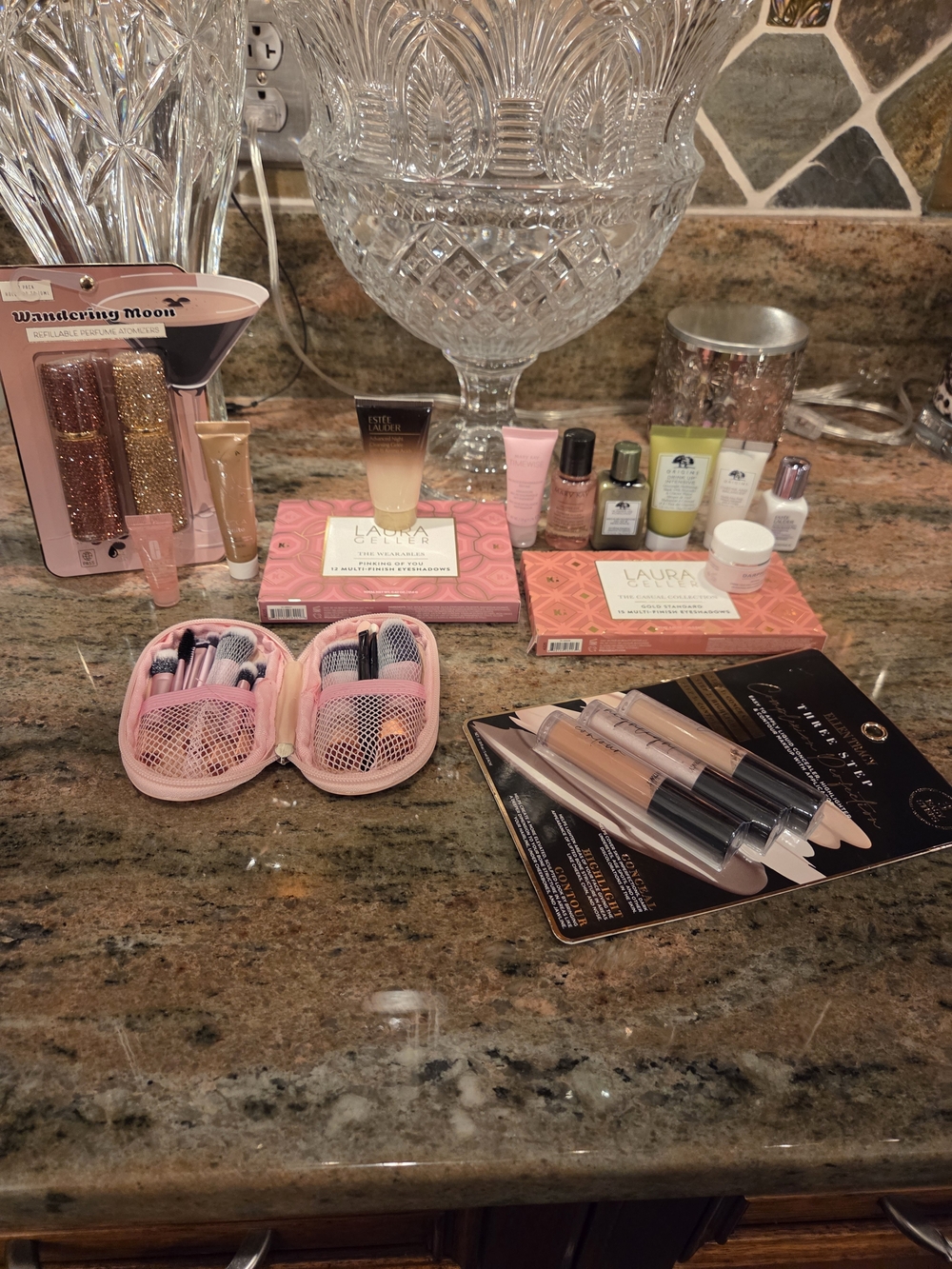 Assorted Makeup And Travel Size Skin Care